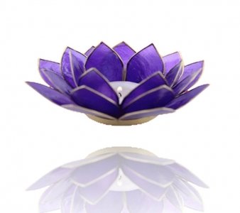 Lotus sfeerlicht, Chakra 6 INDIGO