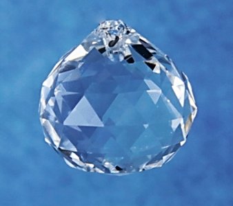 Regenboogkristal - bol - 3cm