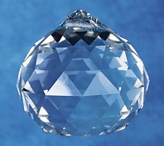 Regenboogkristal - bol - 5cm