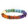 Armband 7 chakra&#039;s elastisch